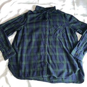 Old Navy Button Up Flannel Style Shirt